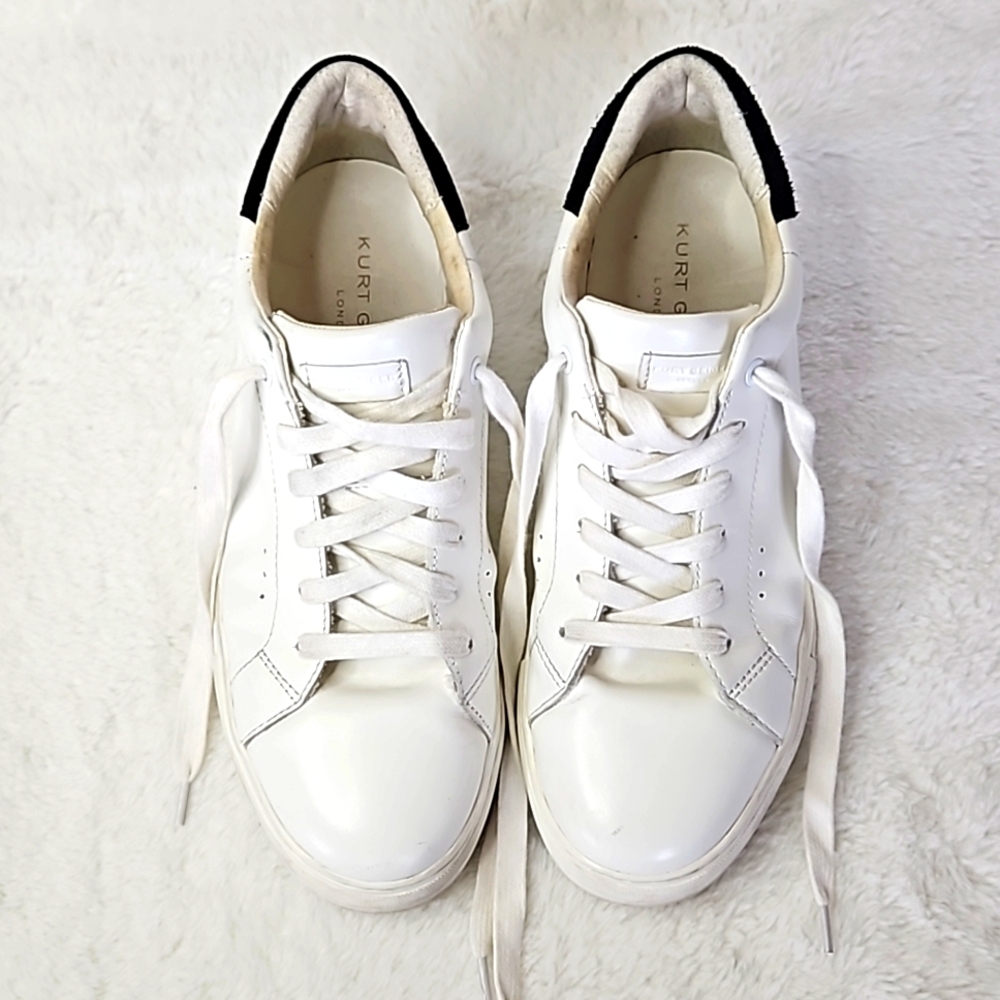 Kurt Geiger White Leather Sneakers Size 40